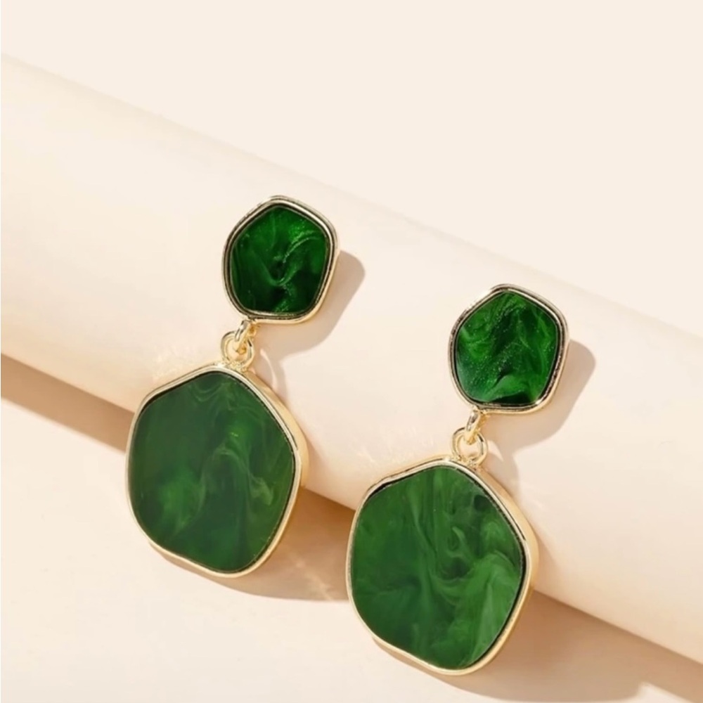 Beautiful Green Earrings